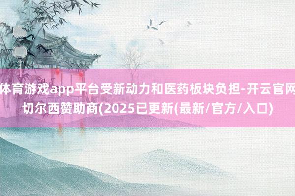 体育游戏app平台受新动力和医药板块负担-开云官网切尔西赞助商(2025已更新(最新/官方/入口)