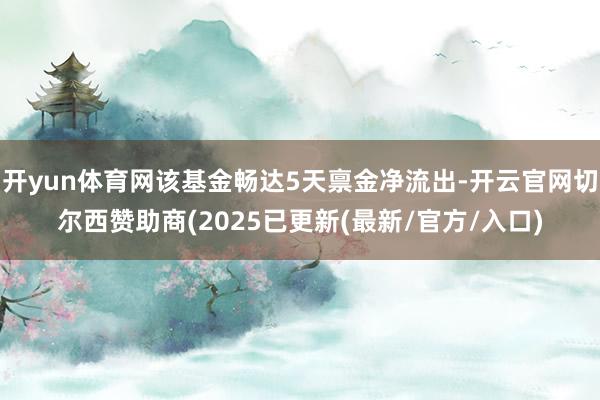 开yun体育网该基金畅达5天禀金净流出-开云官网切尔西赞助商(2025已更新(最新/官方/入口)